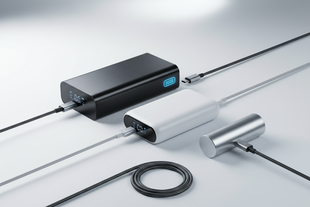 Batteries externes et accessoires téléphones