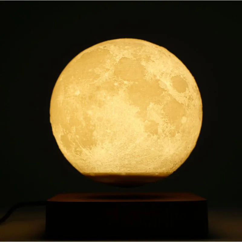 Lampe Lune 3D en Lévitation Magnétique ⭐️