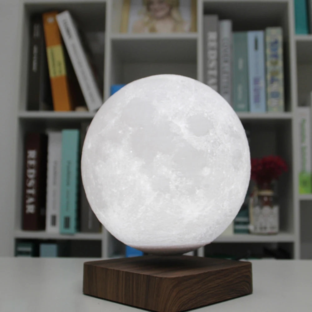Lampe Lune 3D en Lévitation Magnétique ⭐️
