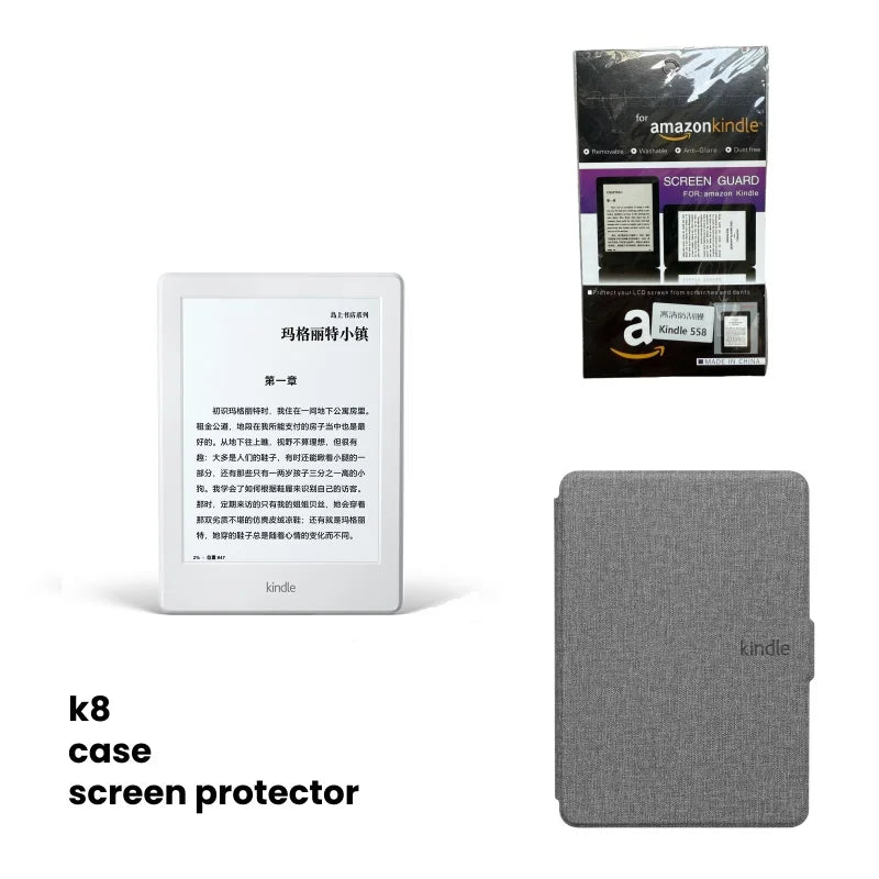 Kindle 8th Gen – L’e-reader pratique et léger pour les passionnés de lecture