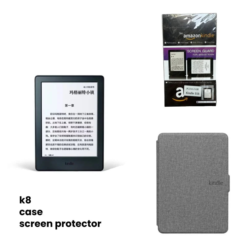 Kindle 8th Gen – L’e-reader pratique et léger pour les passionnés de lecture