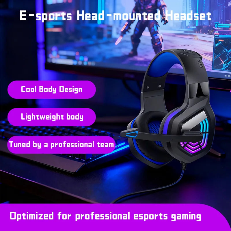 G7 Gaming Headset – Le casque filaire LED pour une immersion totale