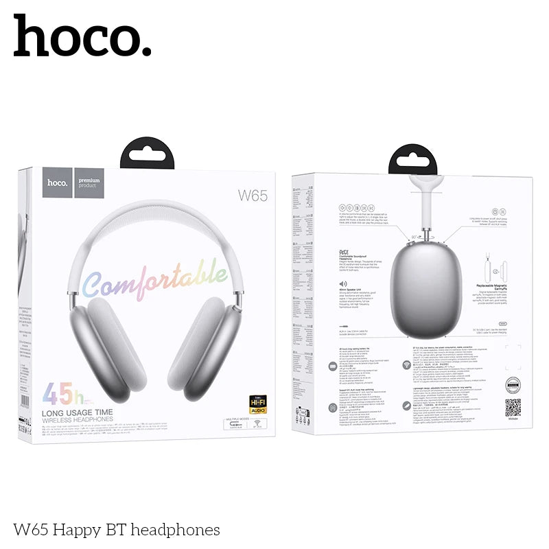 HOCO W65 – Le casque Bluetooth nouvelle génération pour un son pur et puissant