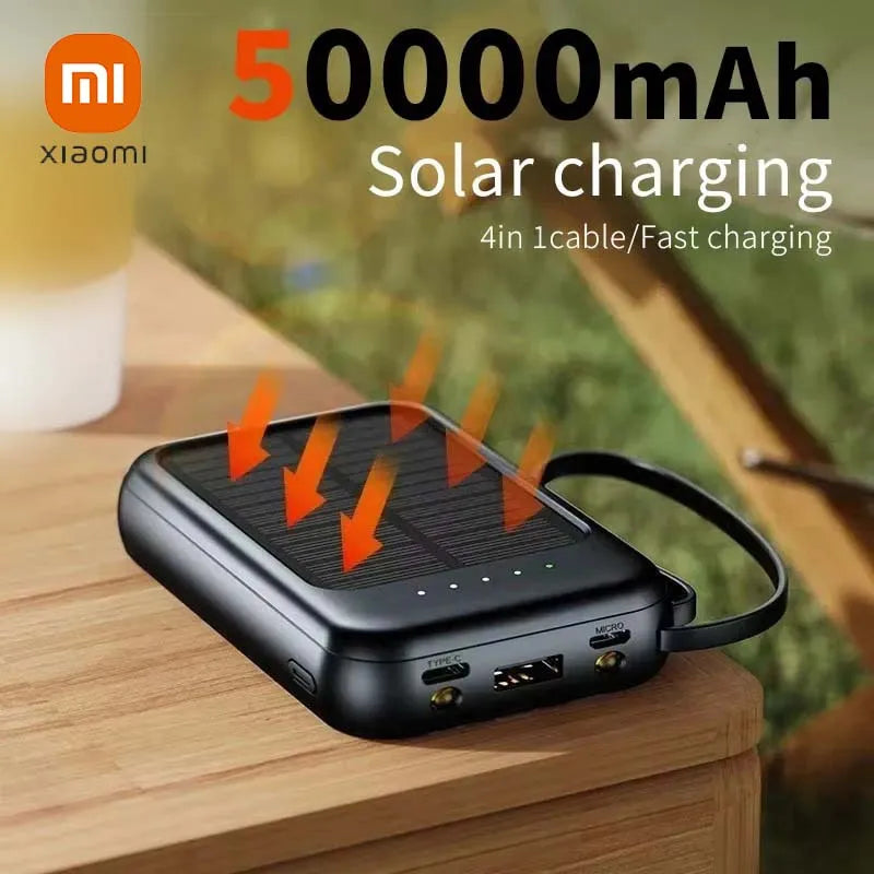 Solar Power Bank 100000mAh – L’énergie du soleil, sans limite