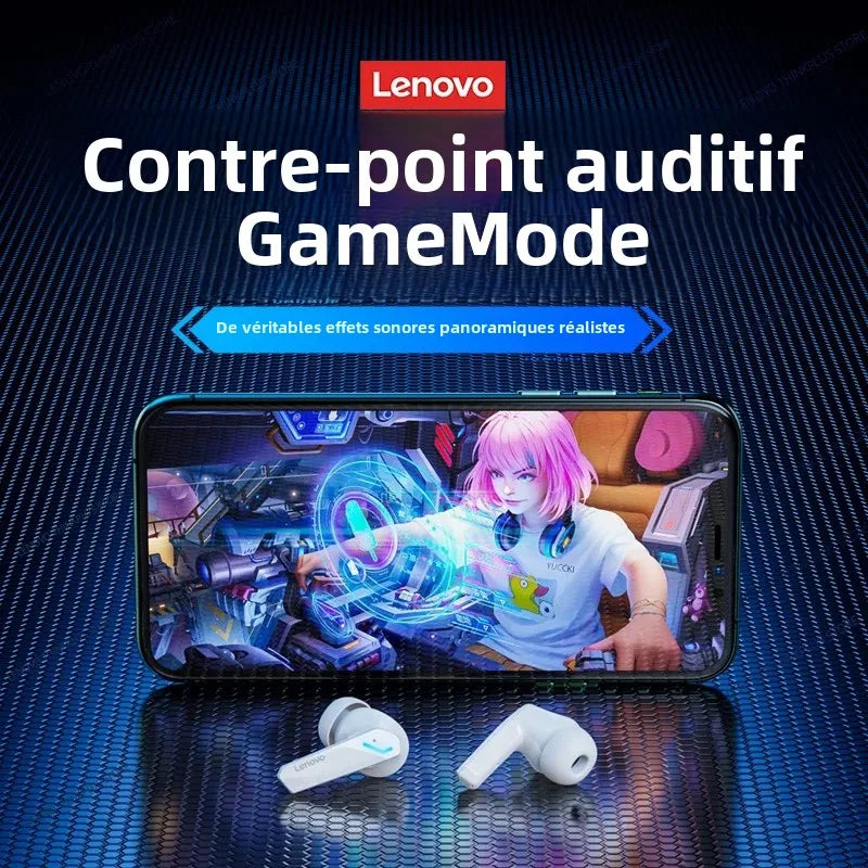 Lenovo GM2 Pro – La puissance du gaming dans des écouteurs sans fil