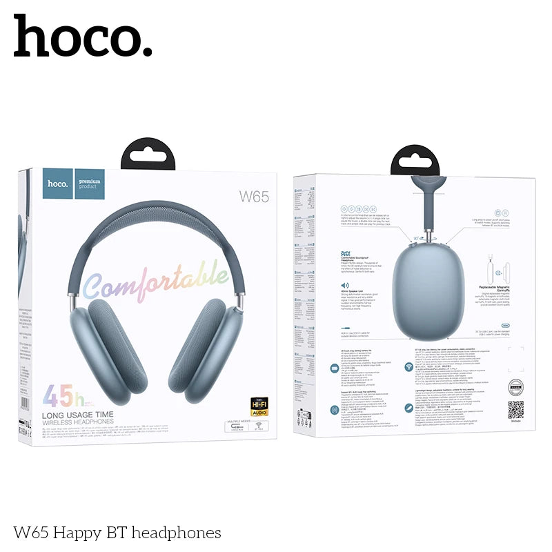 HOCO W65 – Le casque Bluetooth nouvelle génération pour un son pur et puissant