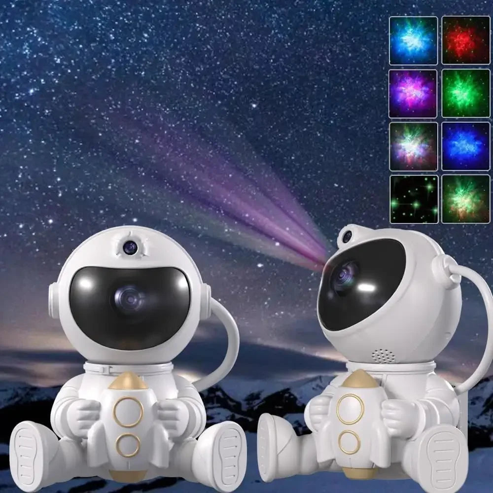 Projecteur Galaxie Astronaute – Veilleuse LED Cosmos pour Chambre