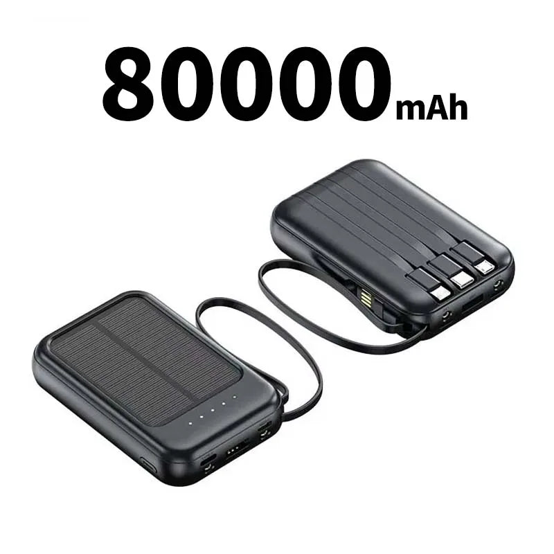 Solar Power Bank 100000mAh – L’énergie du soleil, sans limite