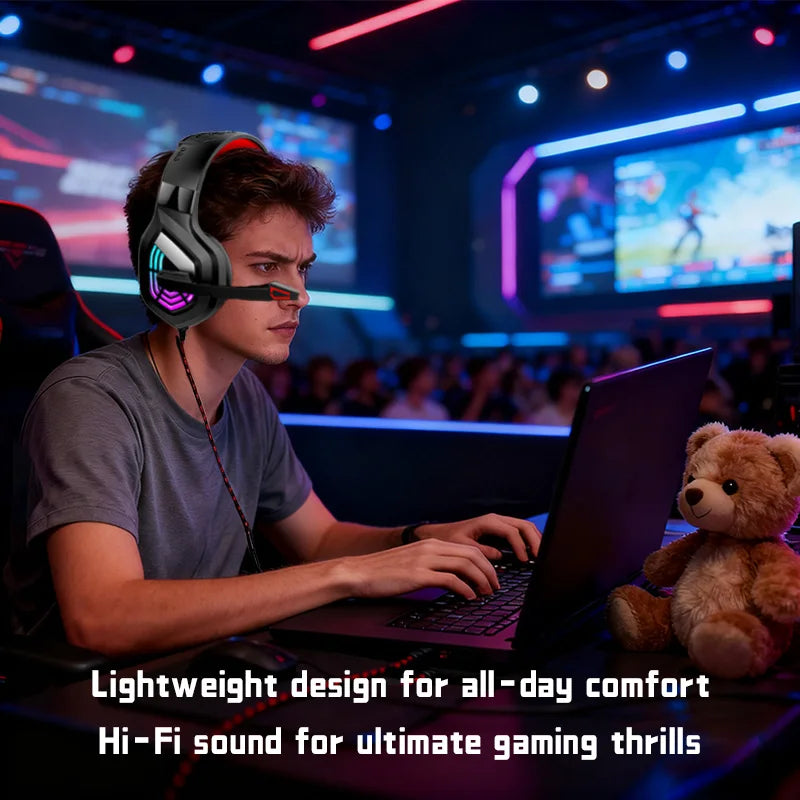 G7 Gaming Headset – Le casque filaire LED pour une immersion totale