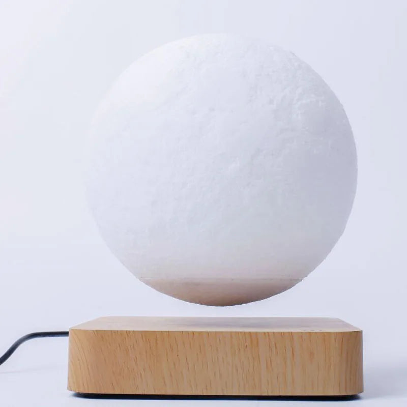Lampe Lune 3D en Lévitation Magnétique ⭐️